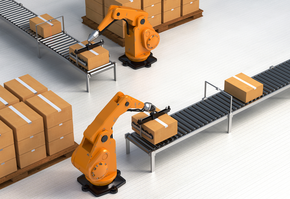 XẾP HÀNG LÊN PALLET