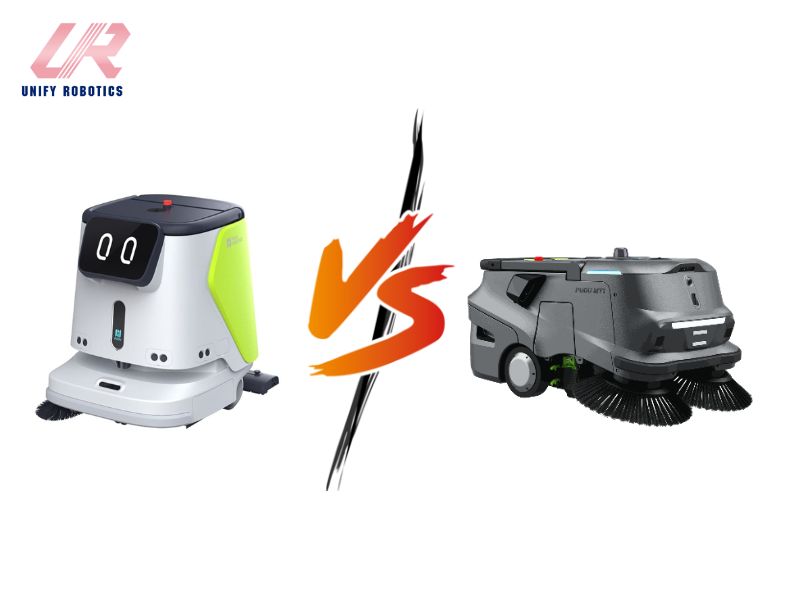 COMPARING PUDU CC1 AND MT1