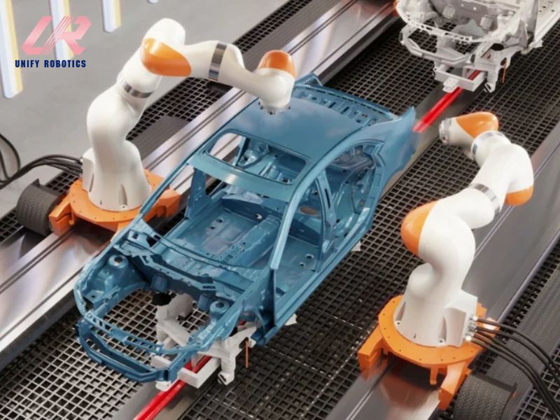 Robot phun sơn công nghiệp hiện đại