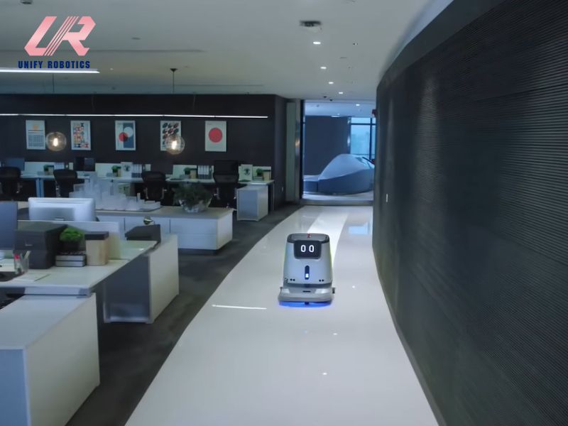 Robot làm sạch công nghiệp tích hợp