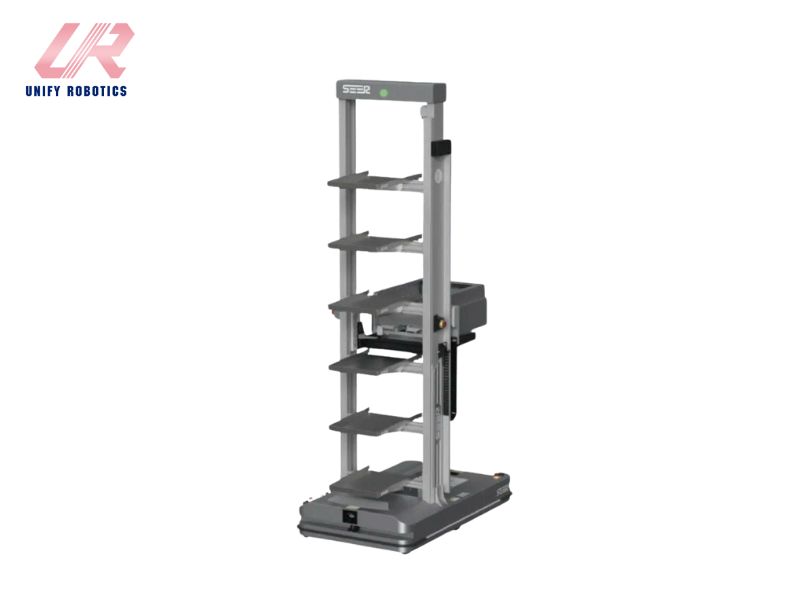 Robot vận chuyển hàng hóa trong nhà máy