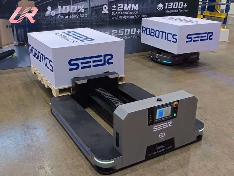 Robot SEER trang bị cảm biến 3D, định vụ chính xác