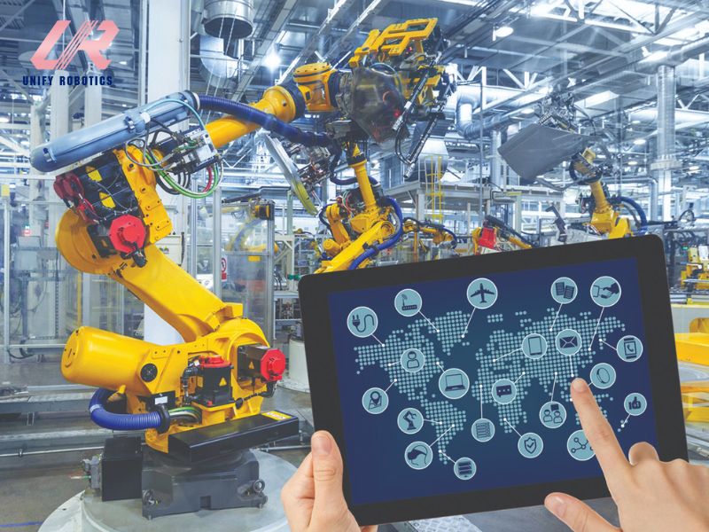 Tự động trong quá trình sản xuất vận chuyển