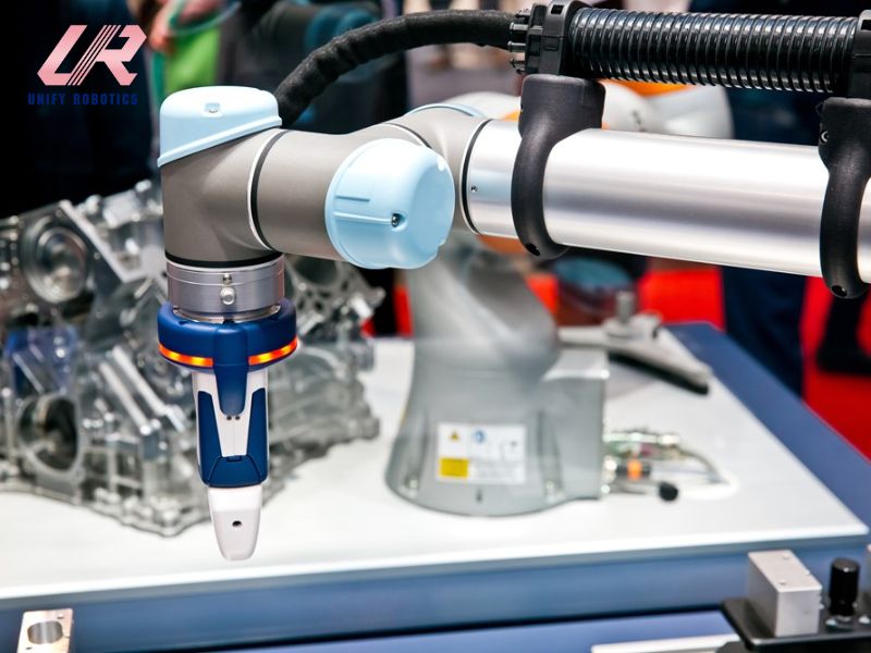 Robot được lập trình sẵn để làm việc