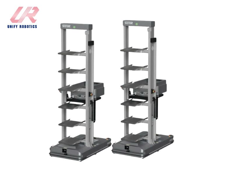Robot vận chuyển trong nhà máy phổ biến